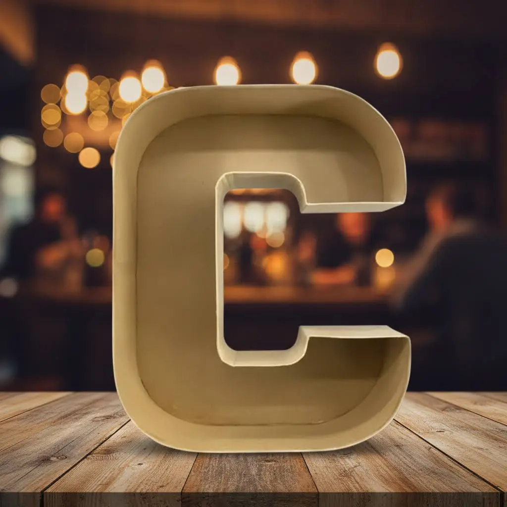 Cardboard Letters
