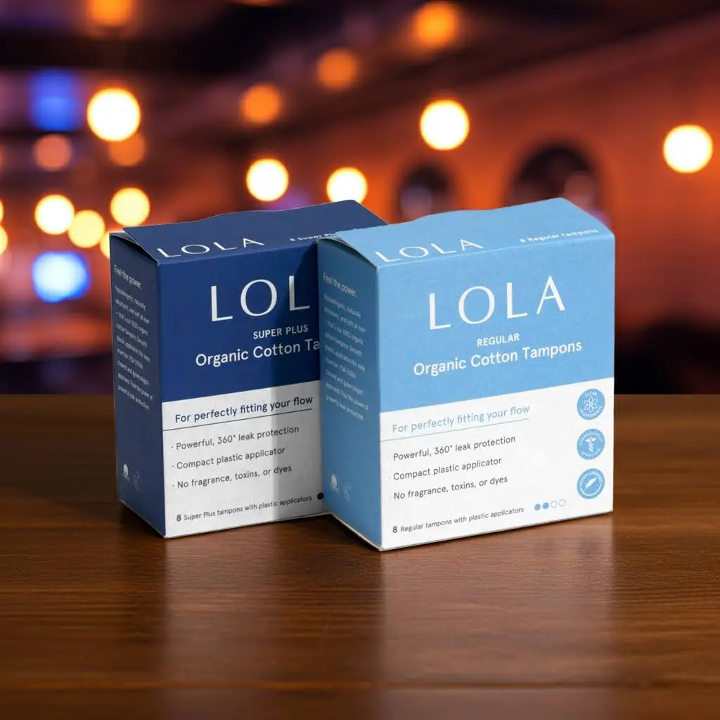 custom tampon boxes