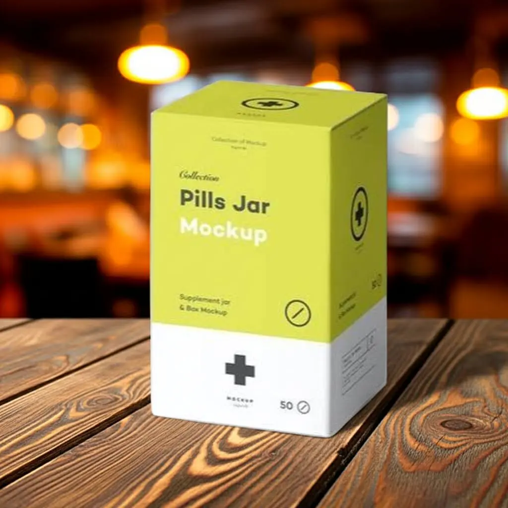 food supplement packaging