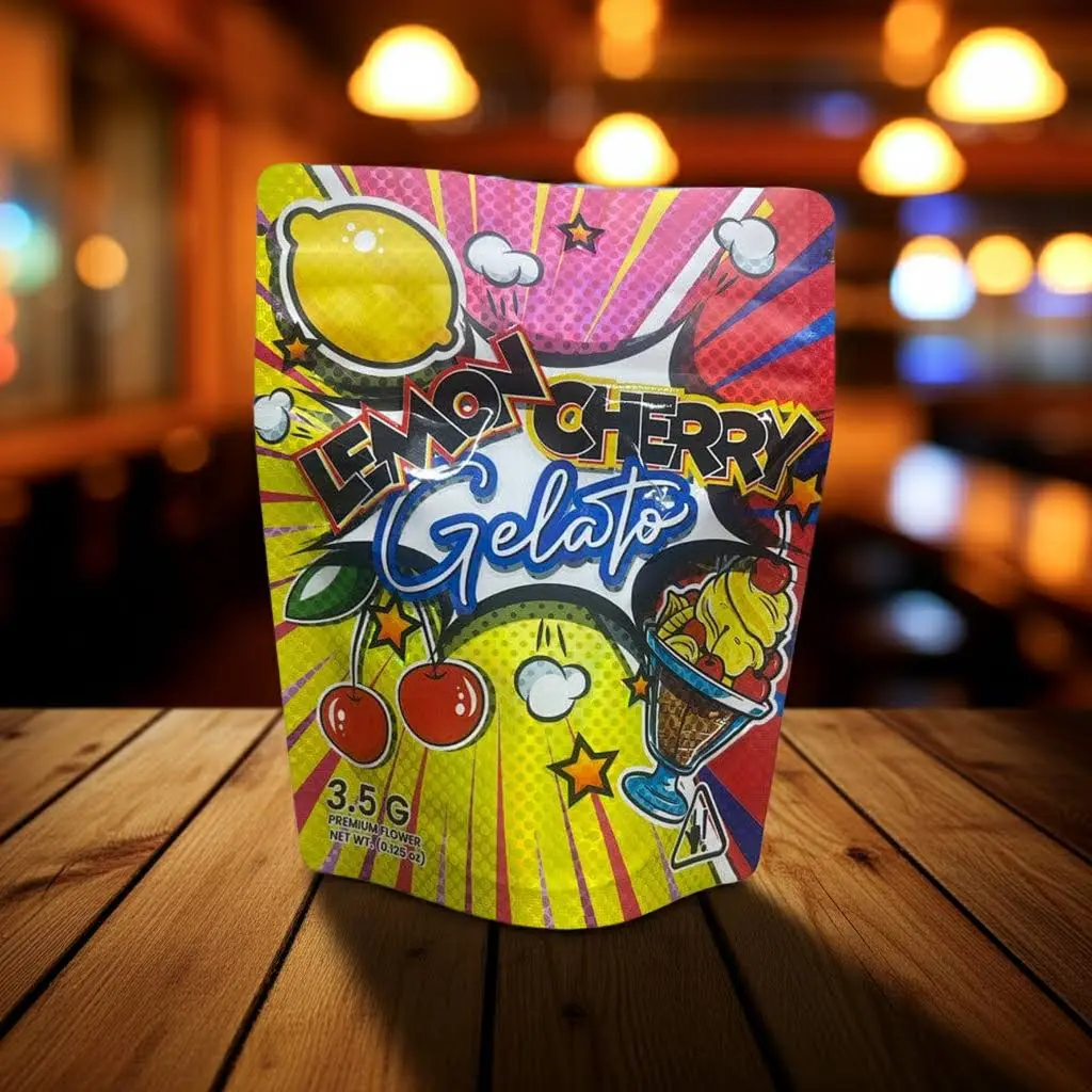 lemon cherry gelato bags