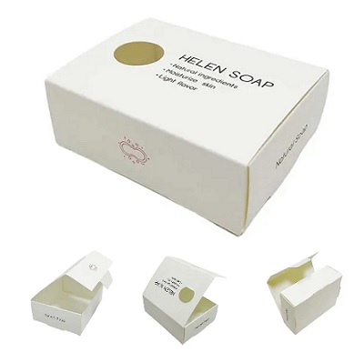 White Soap Boxes Wholesale Packaging