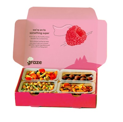 customizable snack box, custom snack box