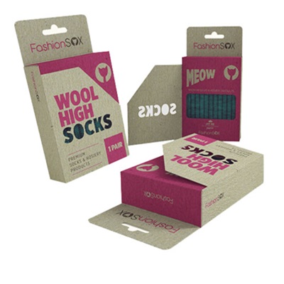 Socks packaging