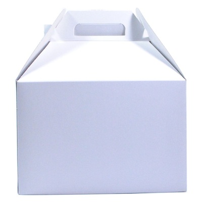 White Gable Boxes