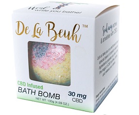 Design 1 for Bath Bomb Boxes