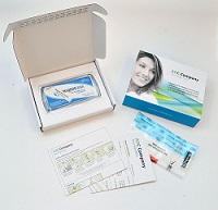 Design 2 for Custom Printed DNA Cheek Swab Boxes