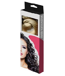 Design 2 for Custom Hair Extension Boxes