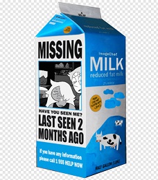 Design 3 for Custom Printed Milk Cartons