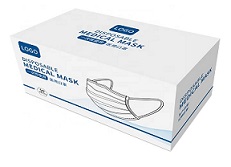 Design 1 for Face Masks Packaging Boxes